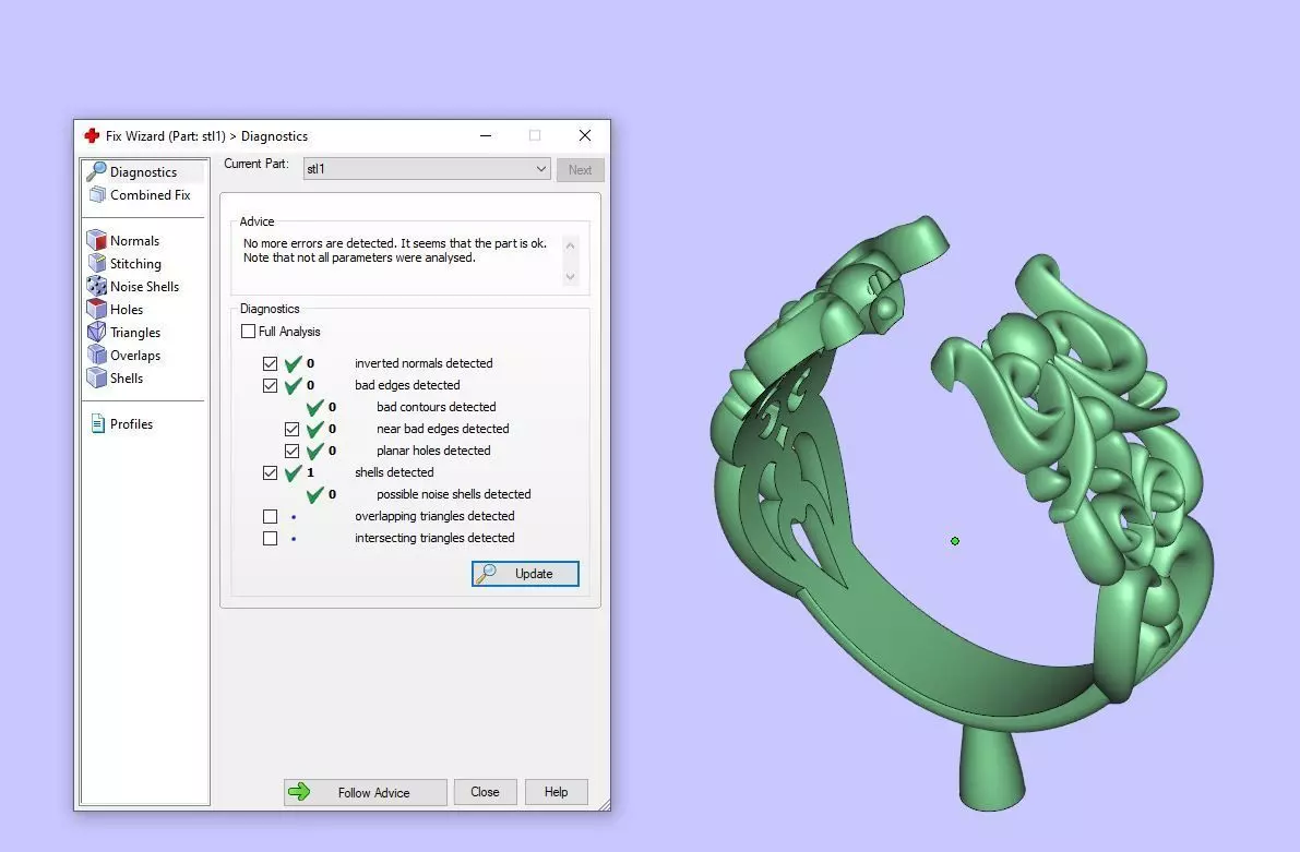 Gold N1455 3D print model_6