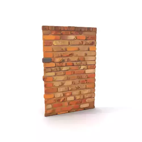 Rustic Brick Wall model pack