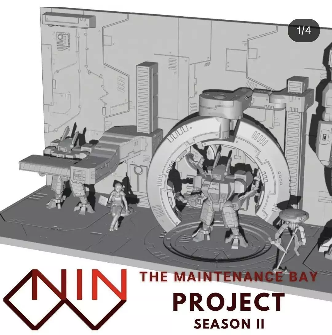 The Maintenance Bay Project Season II - Small Suits Sector 3D print model