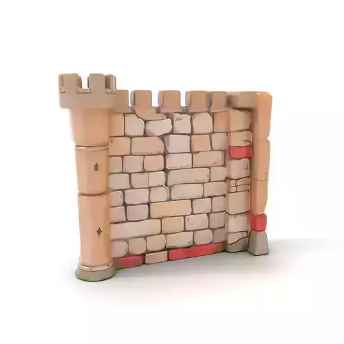 Medieval Stone Wall model pack