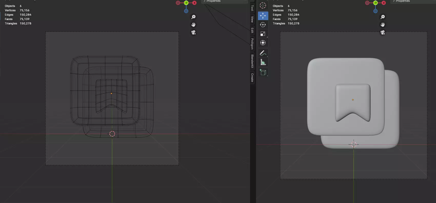 User Interface 3d icon pack Low-poly 3D model_3