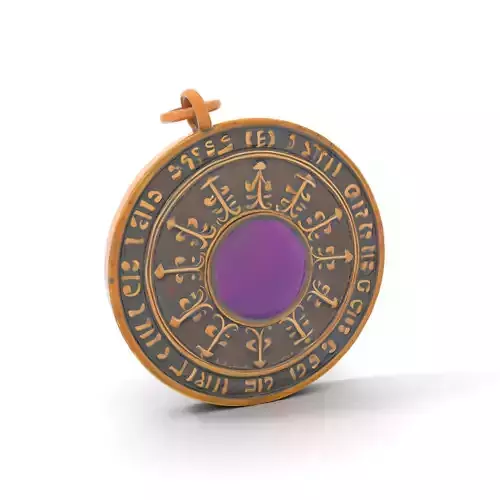 Mystic Amulet Bronze model pack