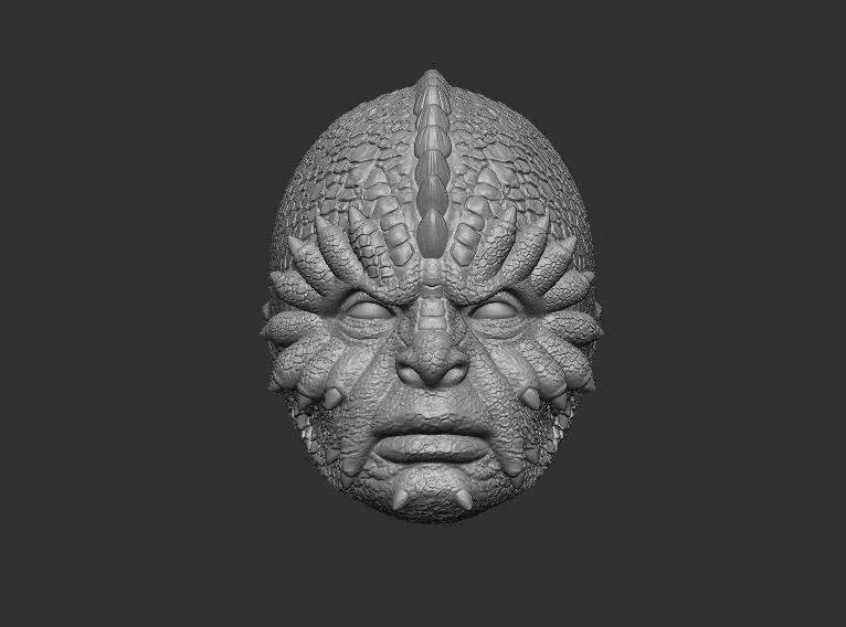 Joopi She Headsculpt for Action Figures 3D print model_0