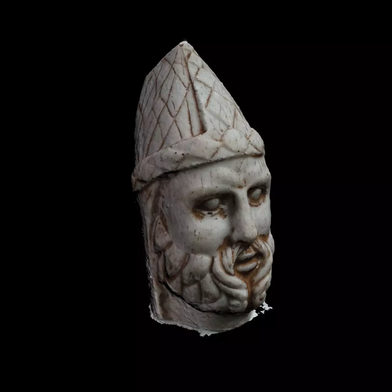 Nemrut Herakles Statue 3D Model 3D model_0