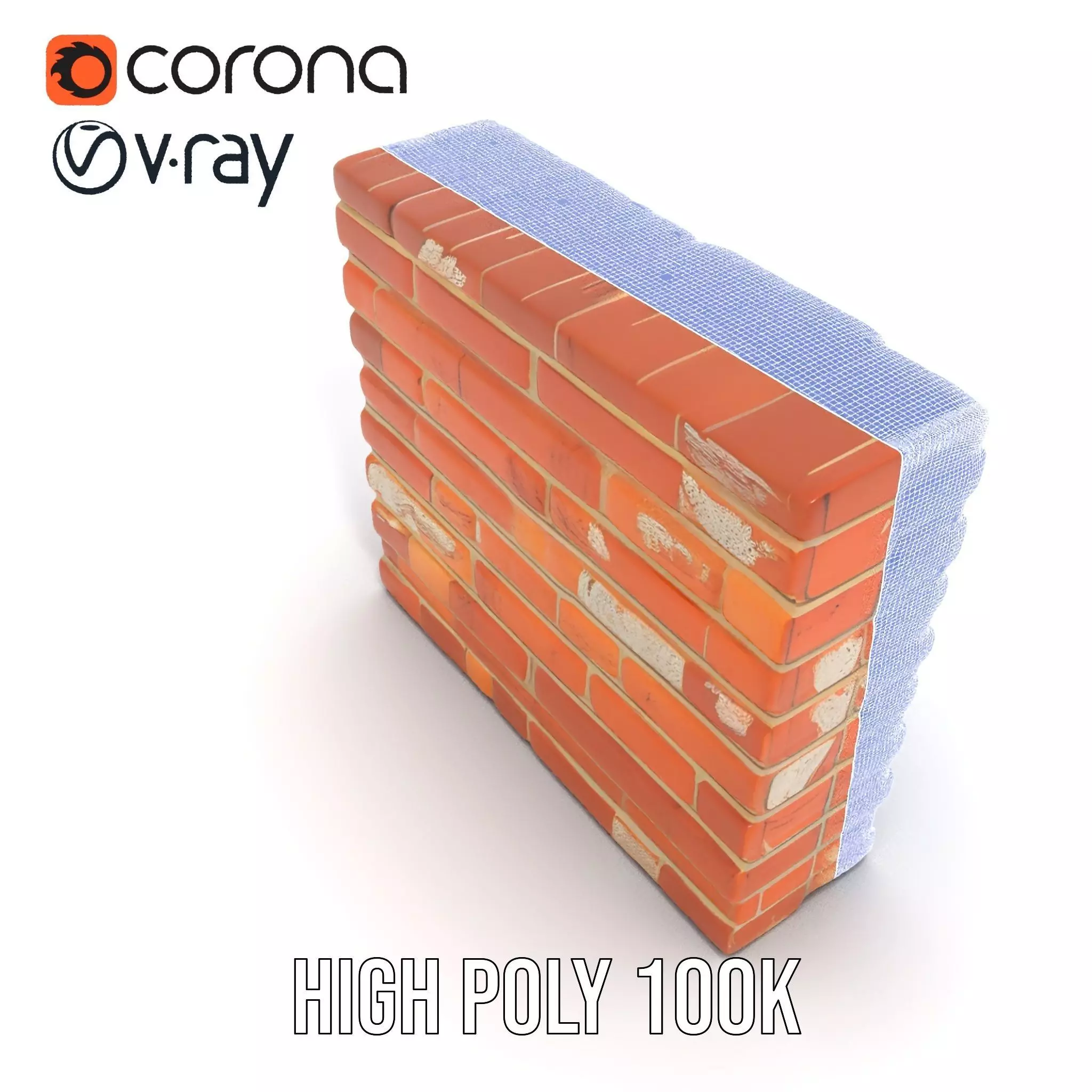 Rustic Brick Wall model pack Texture_31