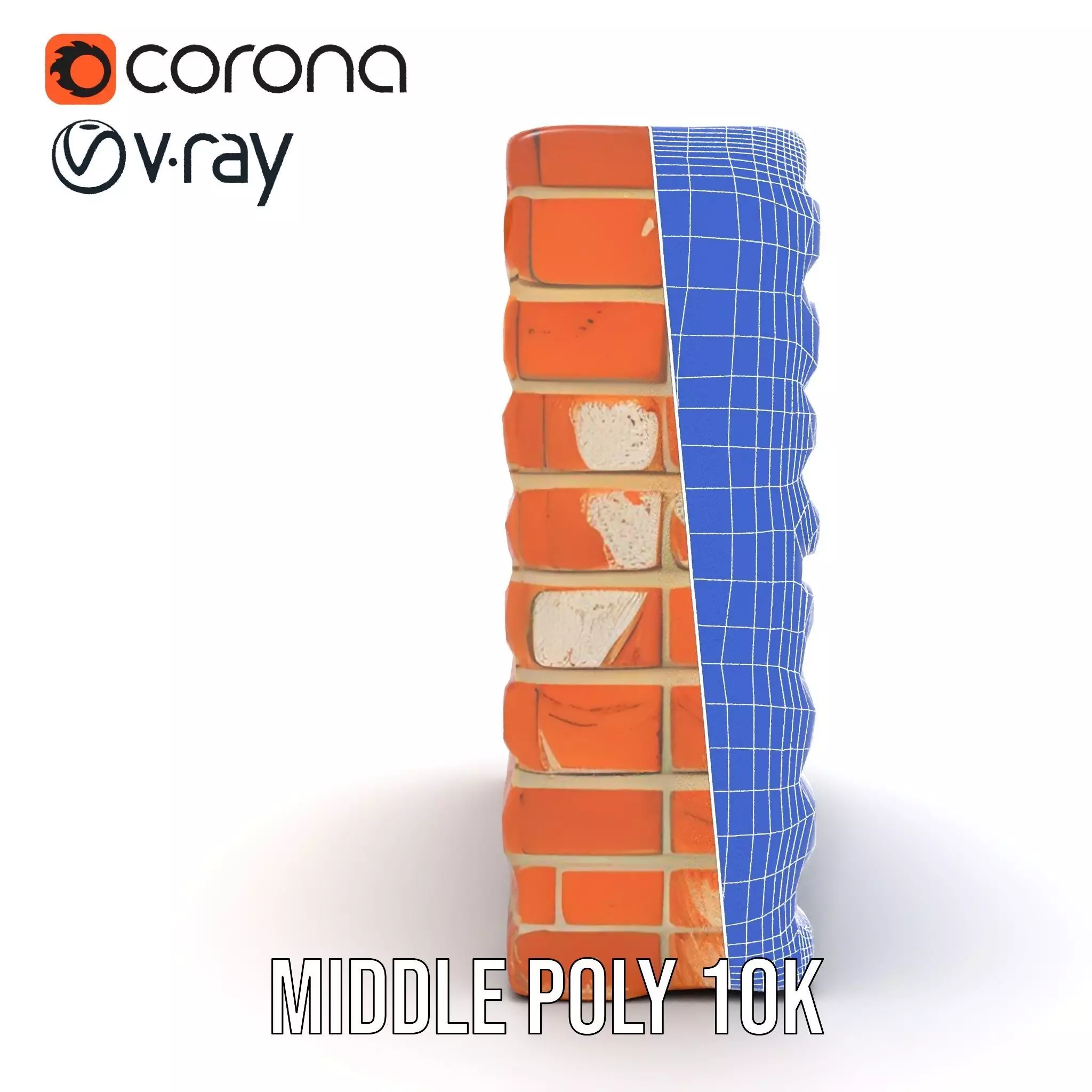 Rustic Brick Wall model pack Texture_27