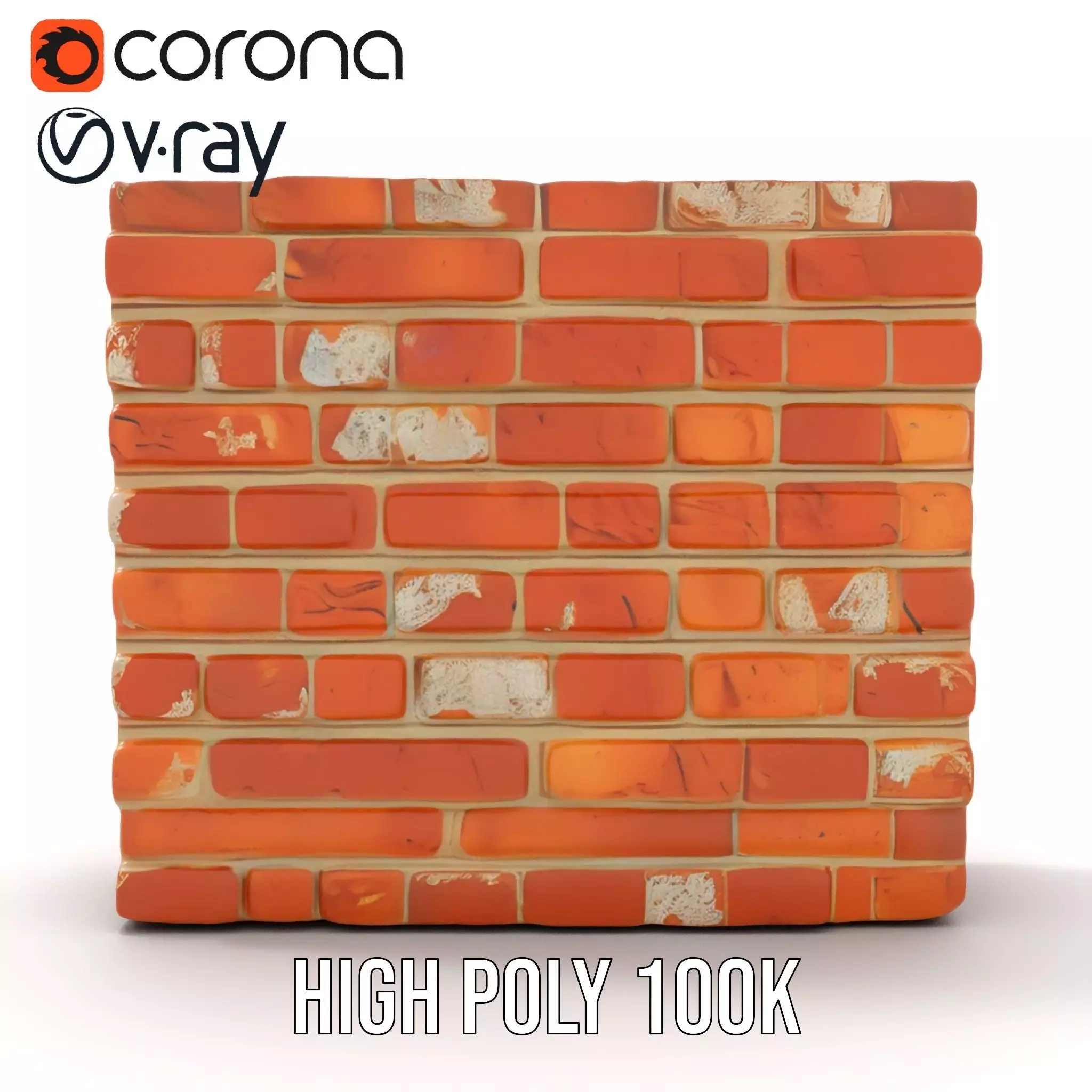 Rustic Brick Wall model pack Texture_23