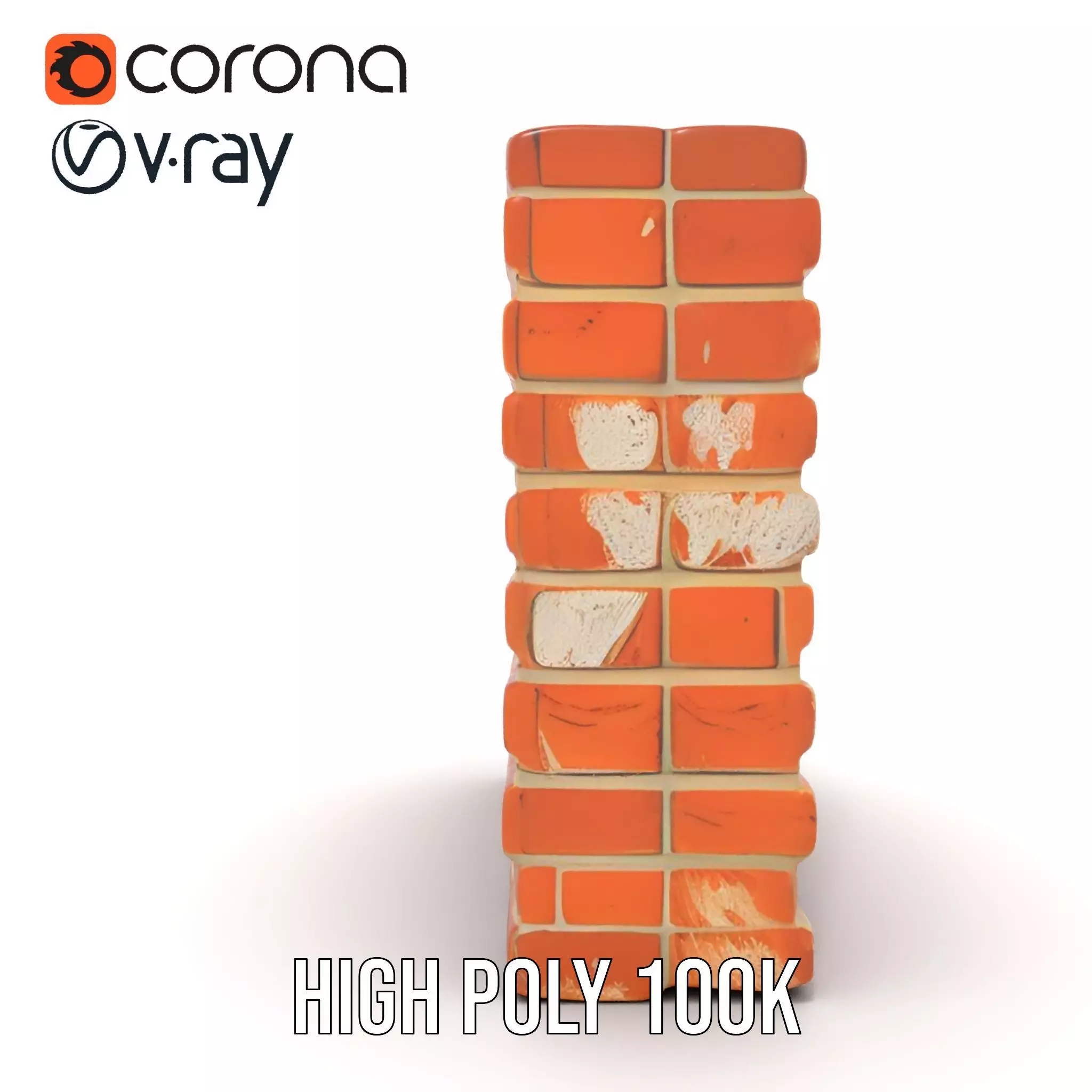 Rustic Brick Wall model pack Texture_32