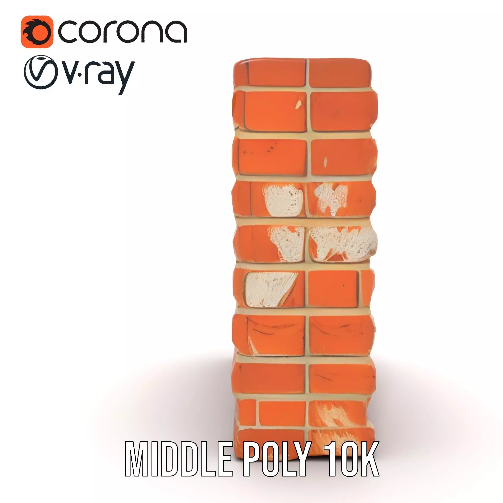 Rustic Brick Wall model pack Texture_11