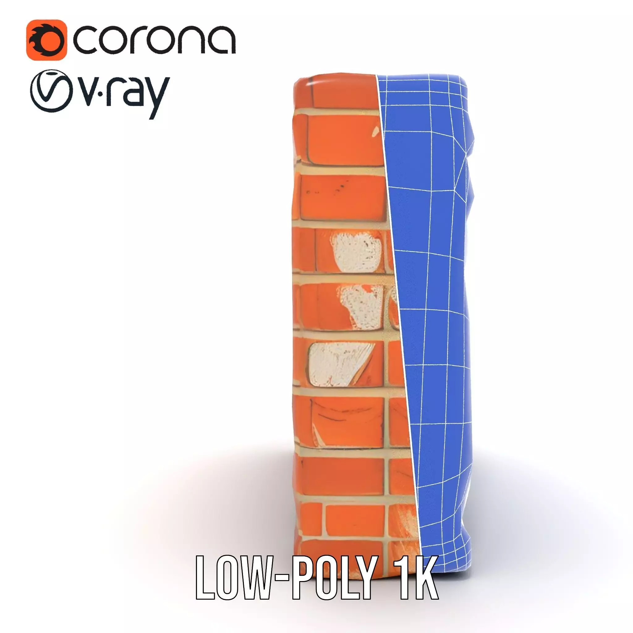 Rustic Brick Wall model pack Texture_22