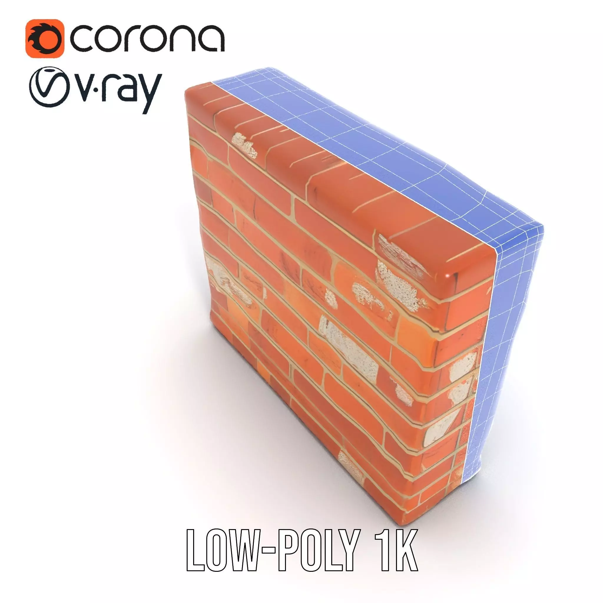 Rustic Brick Wall model pack Texture_25