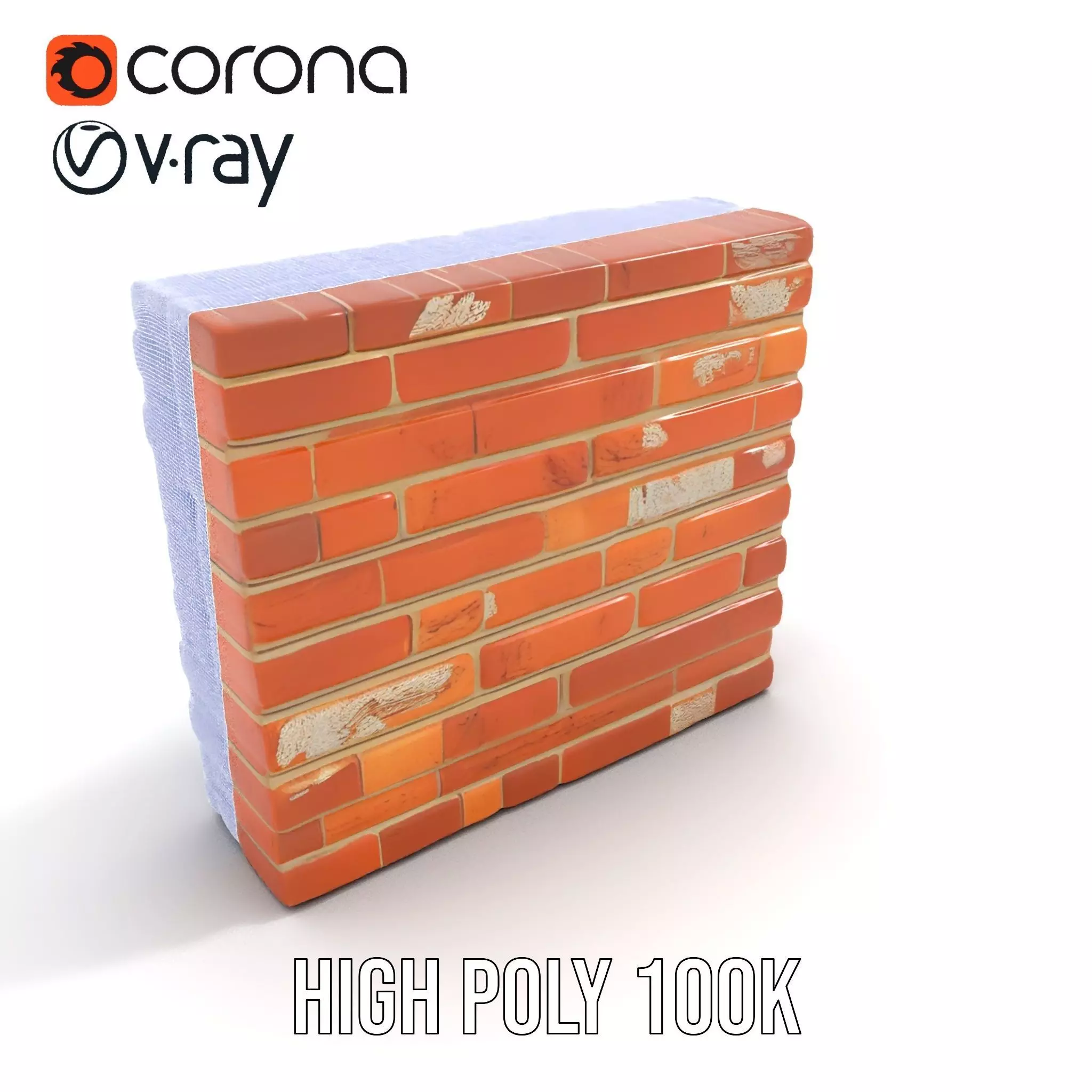 Rustic Brick Wall model pack Texture_33