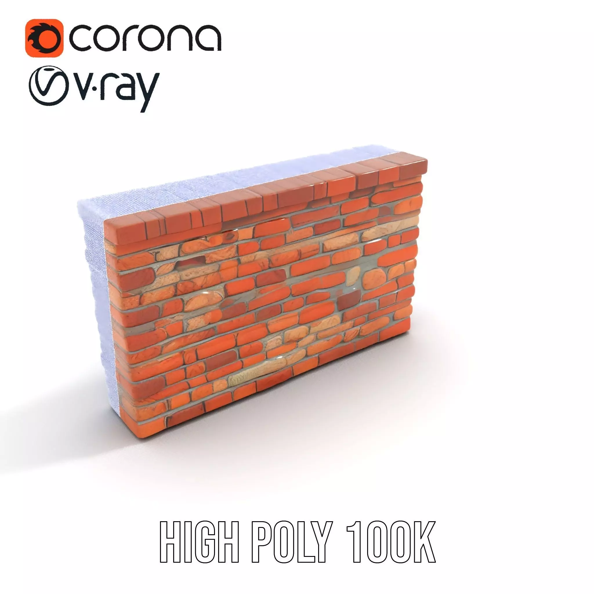 Rustic Brick Wall model pack Texture_28