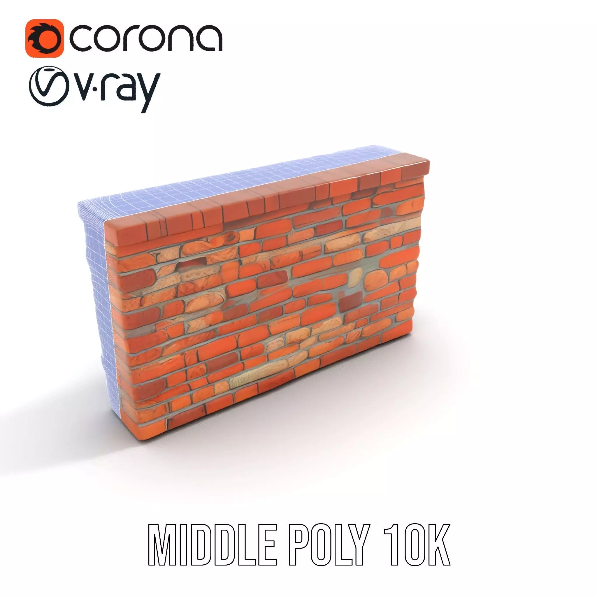 Rustic Brick Wall model pack Texture_24