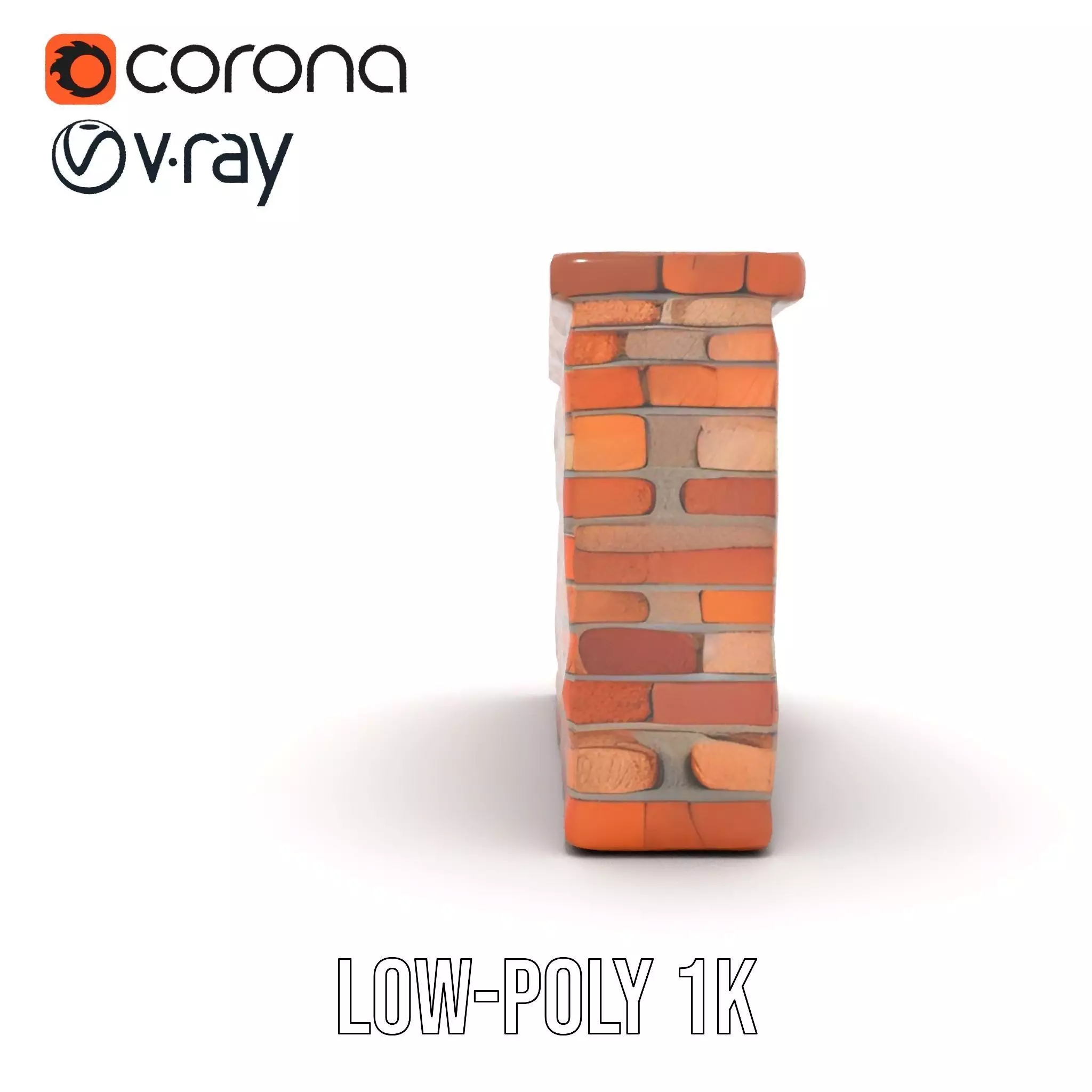 Rustic Brick Wall model pack Texture_25