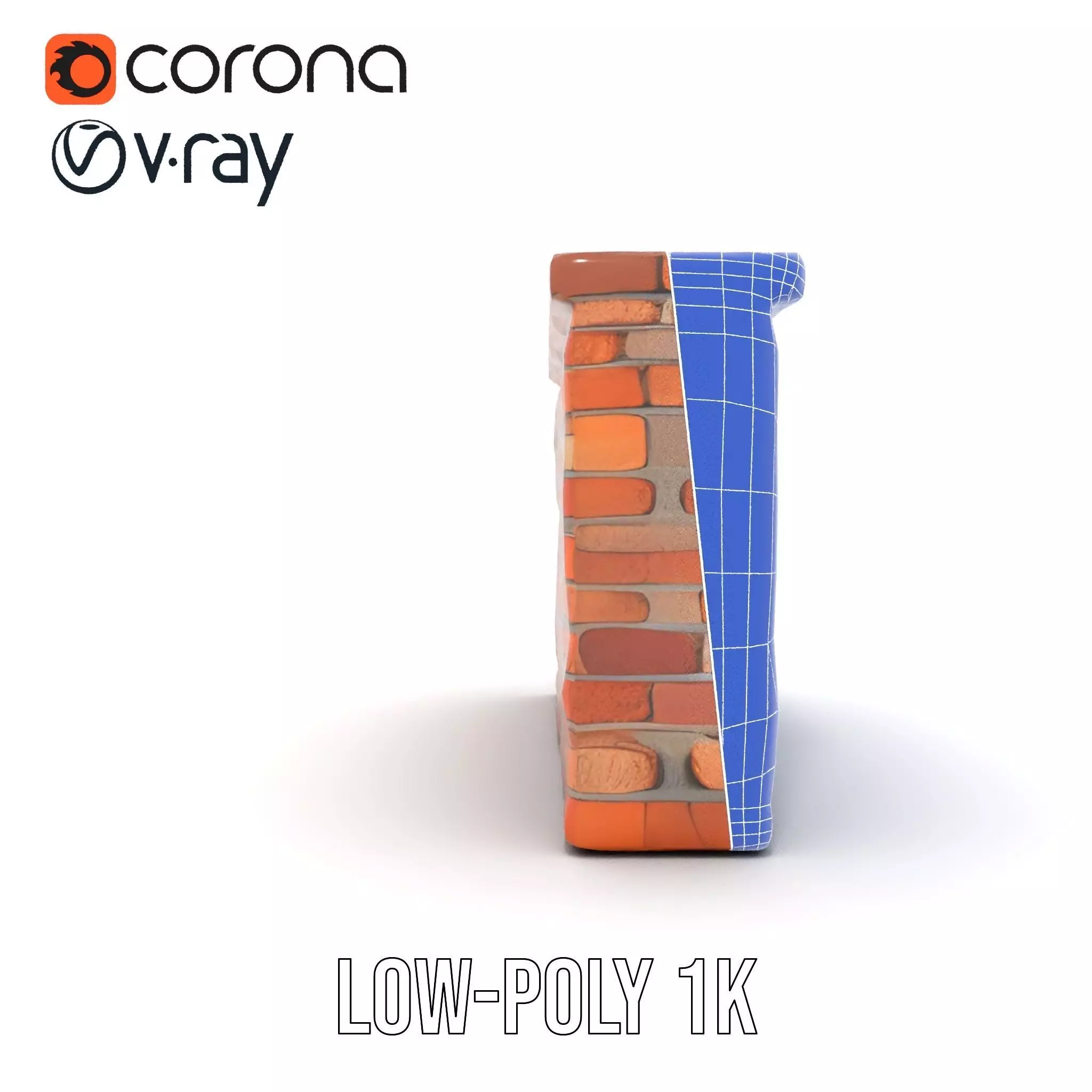 Rustic Brick Wall model pack Texture_12