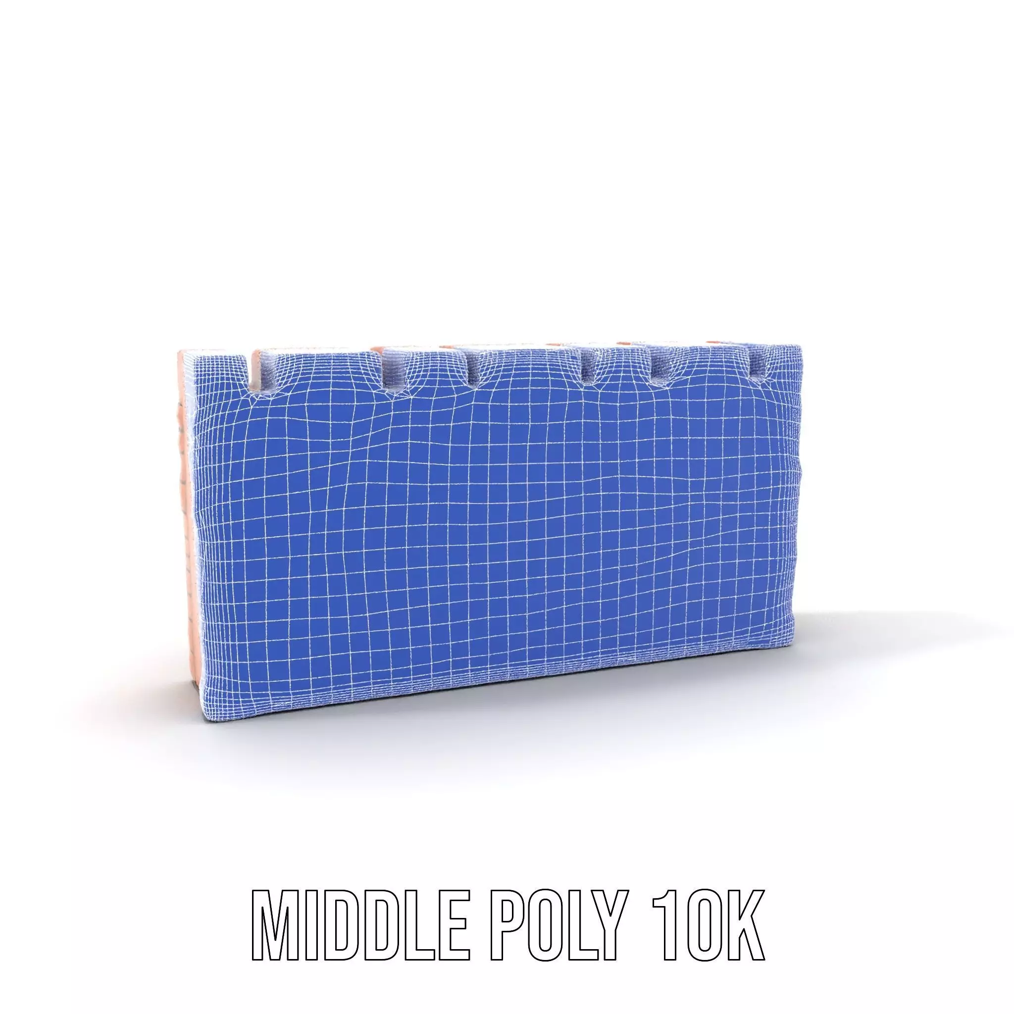 Terracotta Brick Wall model pack Low-poly 3D model_18