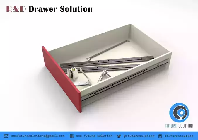 R and D Drawer Solution Free 3D model