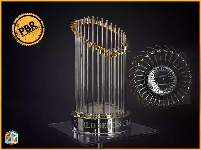 MLB Baseball World Series Champions Trophy Award