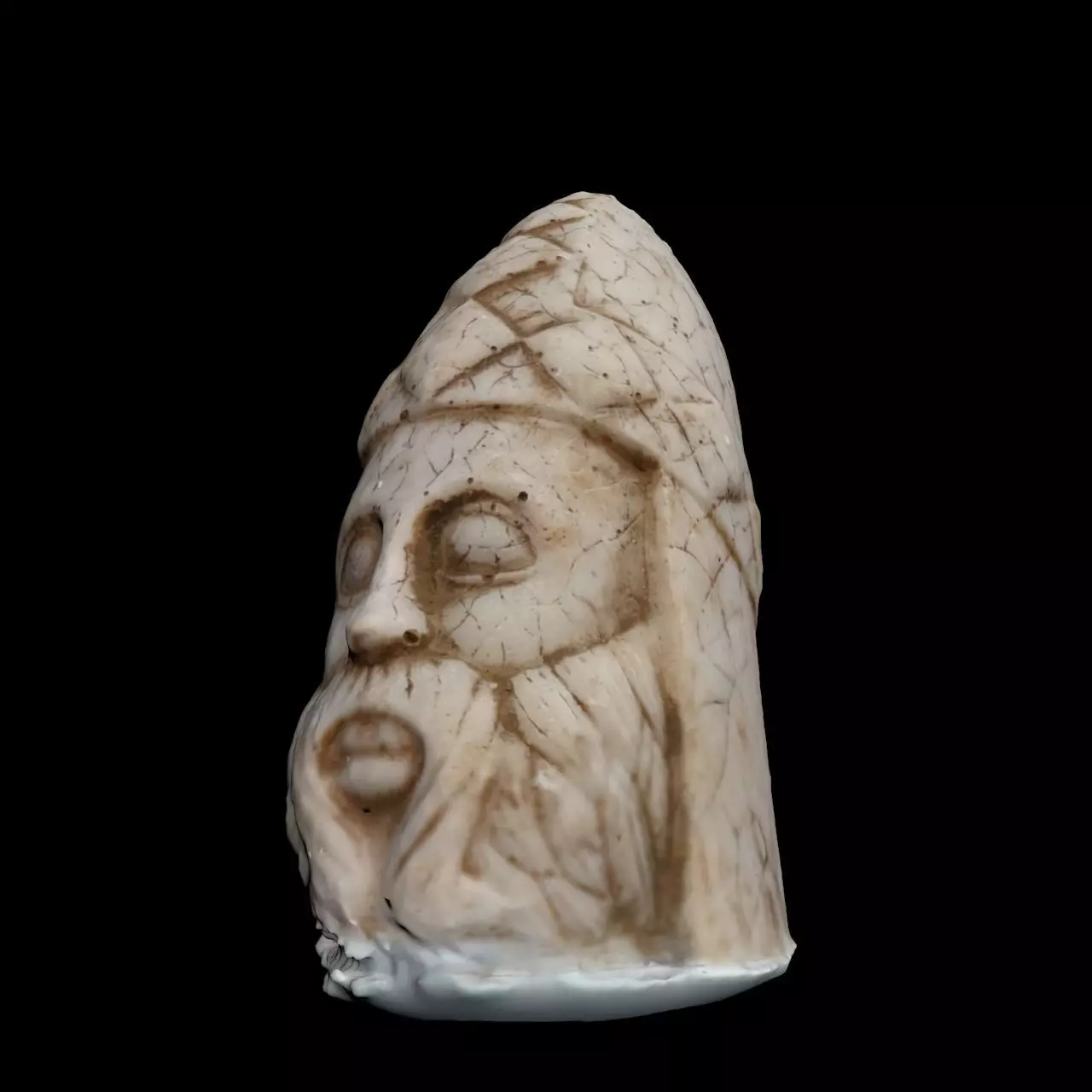 Nemrut Zeus Statue 3D Model 3D model_1