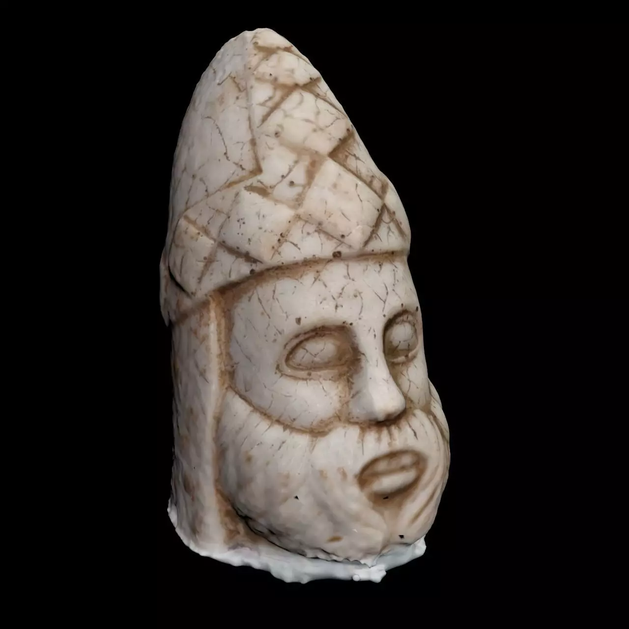 Nemrut Zeus Statue 3D Model 3D model_0