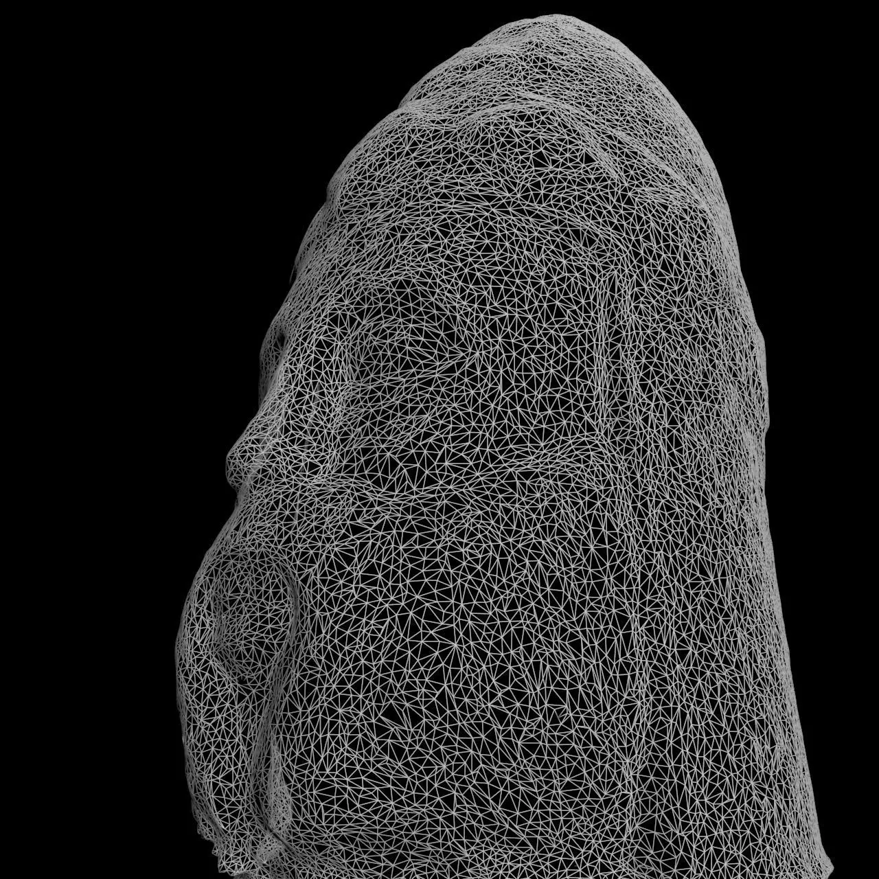 Nemrut Zeus Statue 3D Model 3D model_4