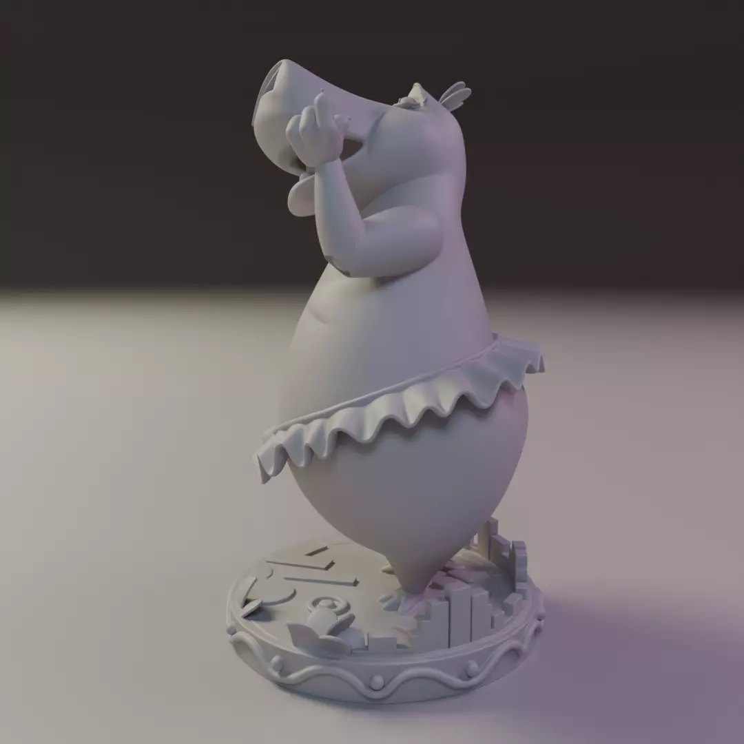 gloria 3D print model_4