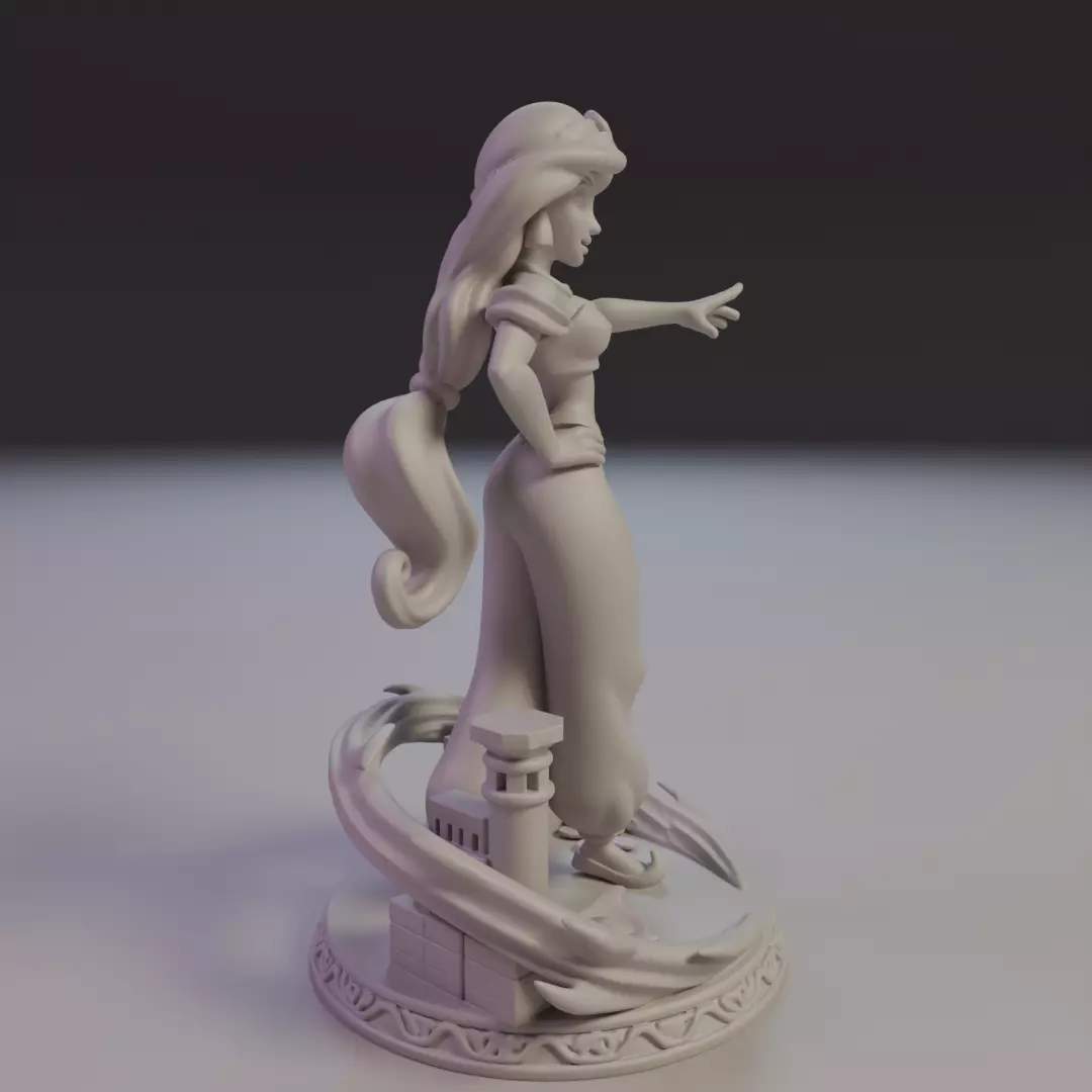 Jasmine 3D print model_1