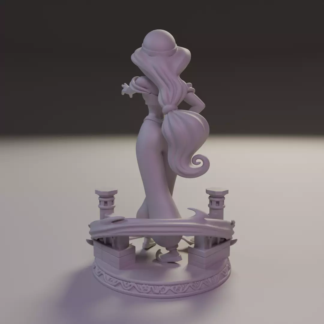 Jasmine 3D print model_5