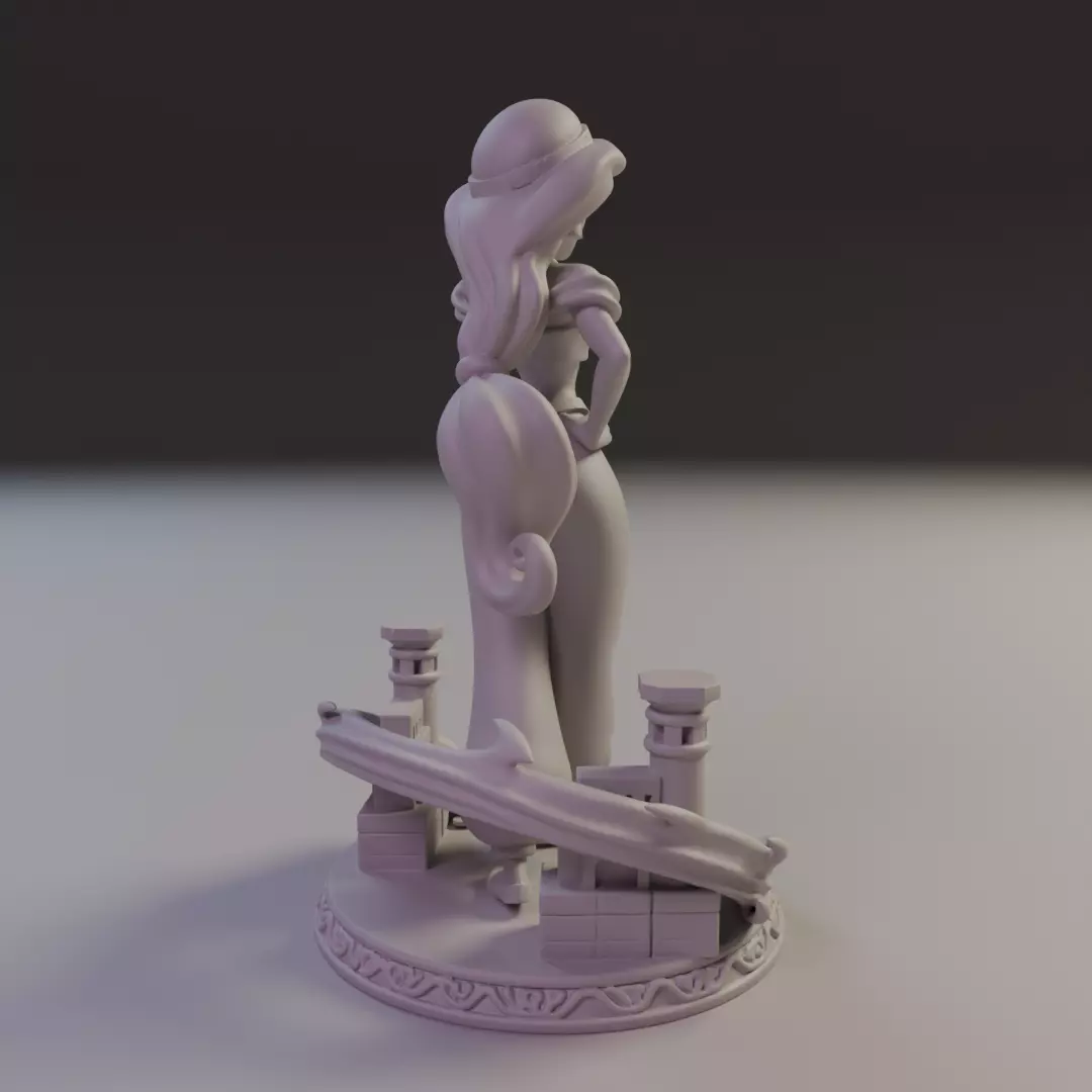 Jasmine 3D print model_13