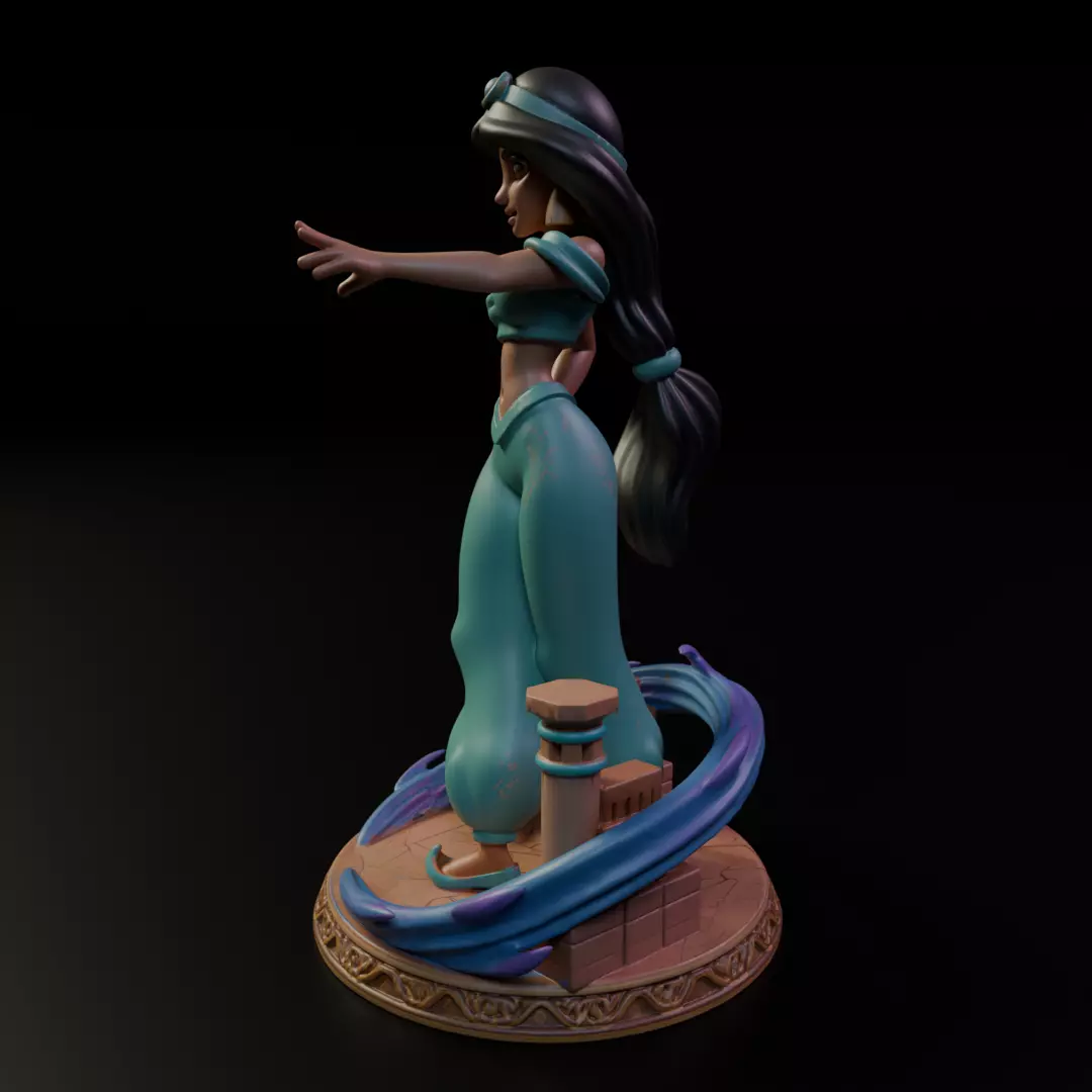 Jasmine 3D print model_4