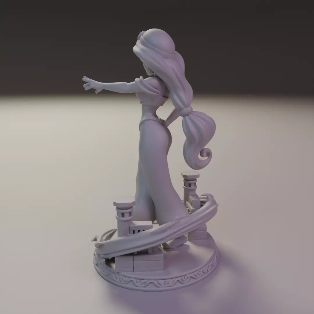 Jasmine 3D print model_7
