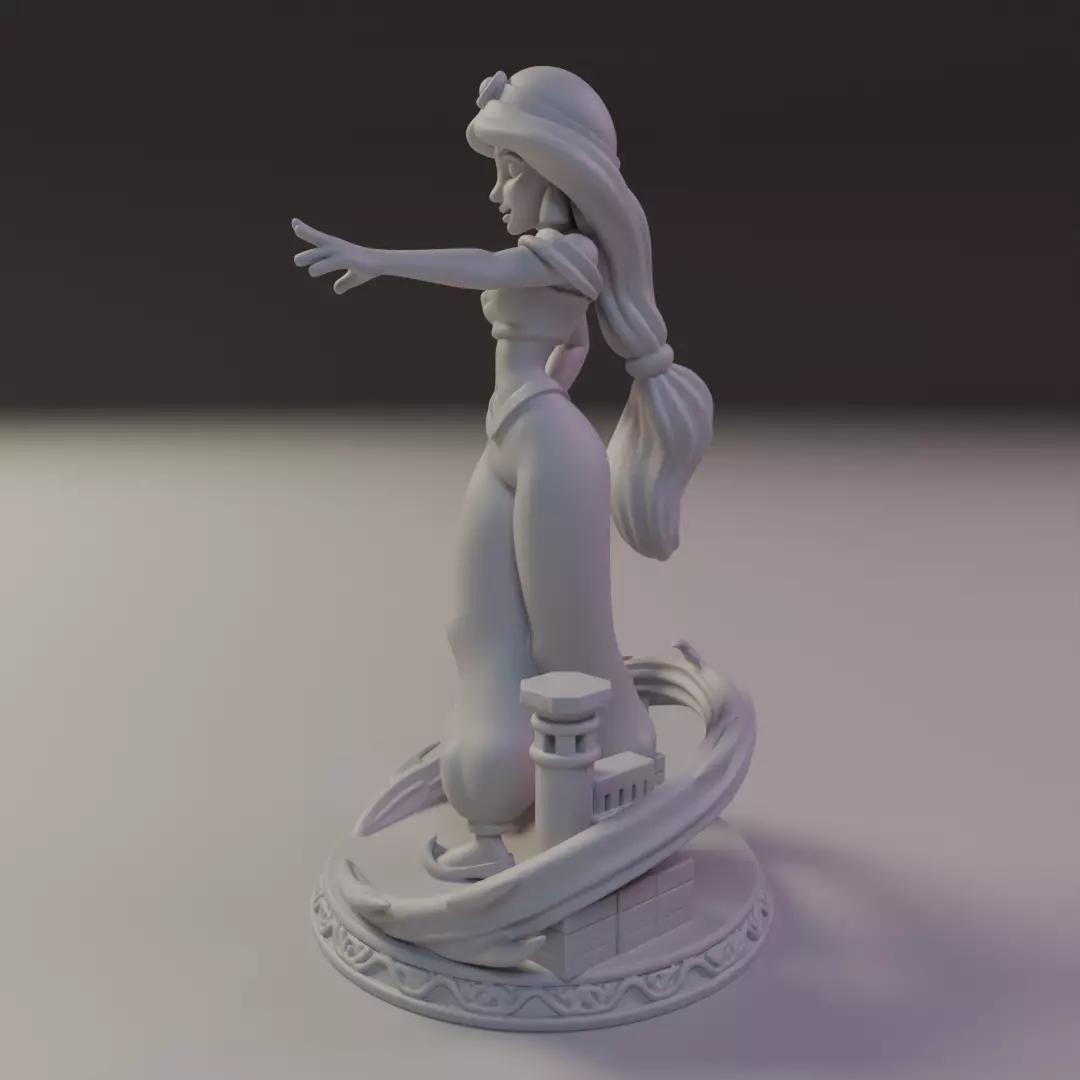 Jasmine 3D print model_3