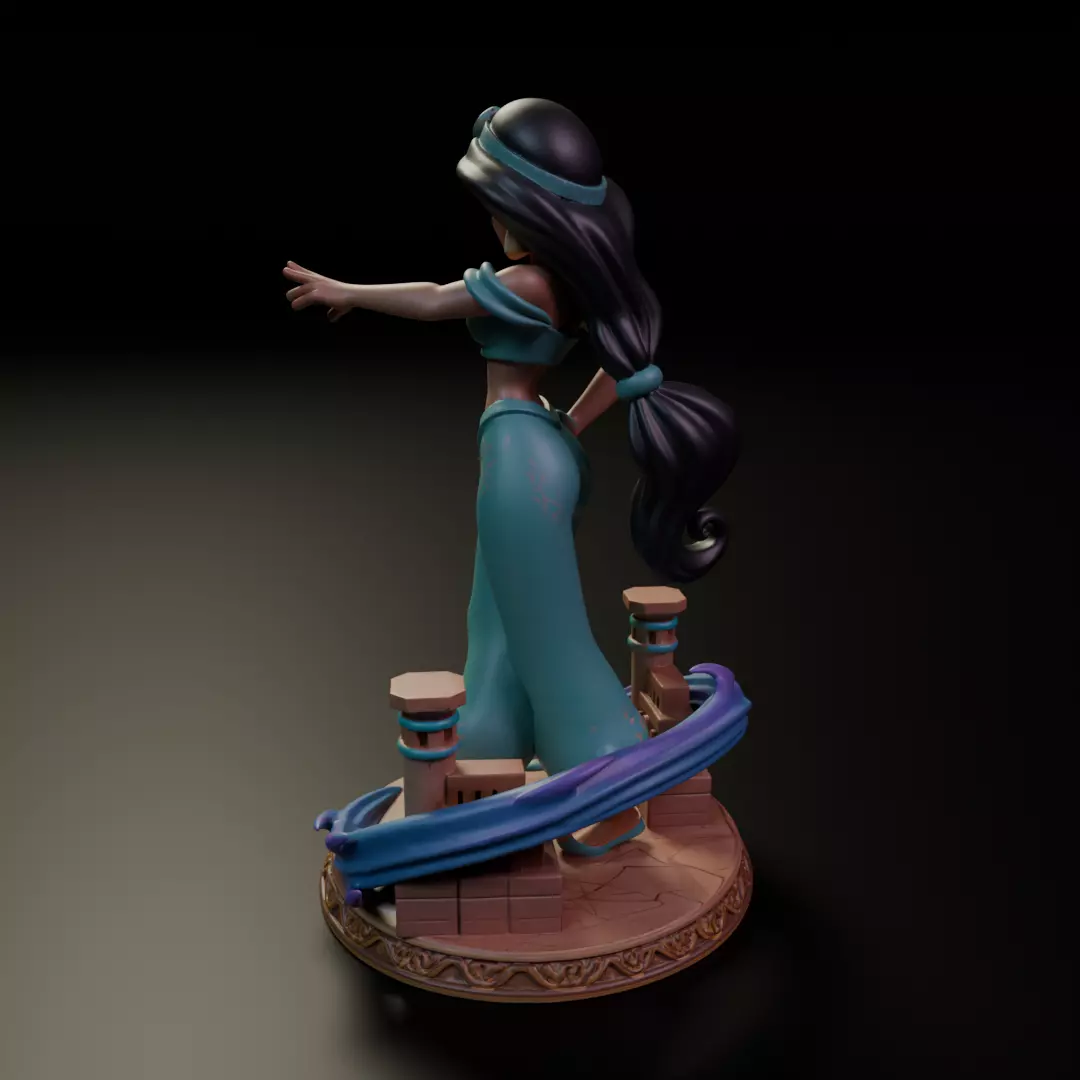 Jasmine 3D print model_8