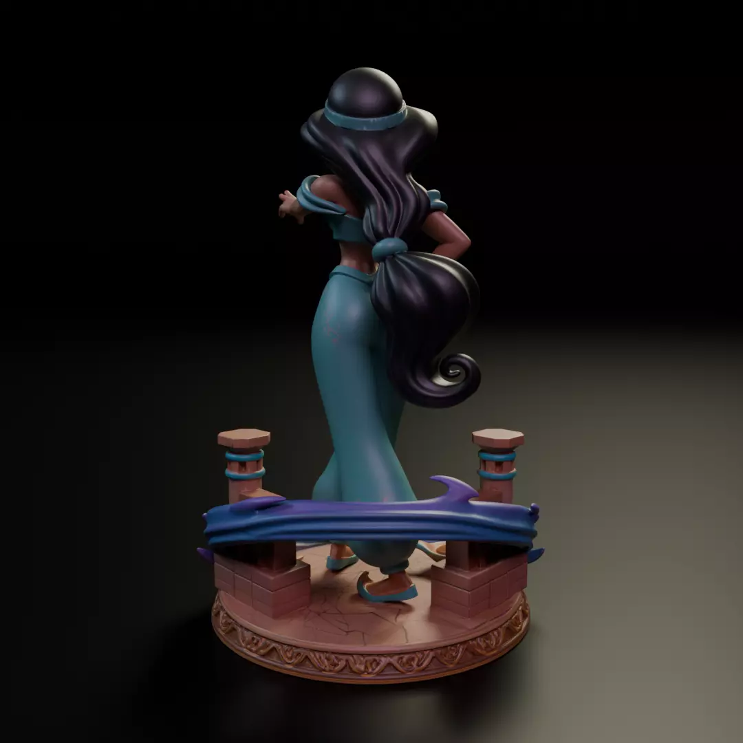 Jasmine 3D print model_6