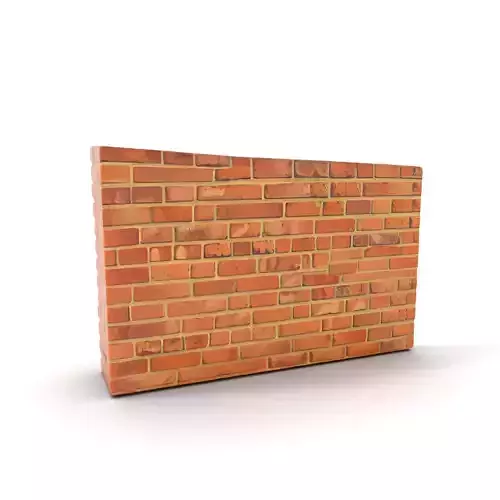 Classic Red Brick Wall model pack