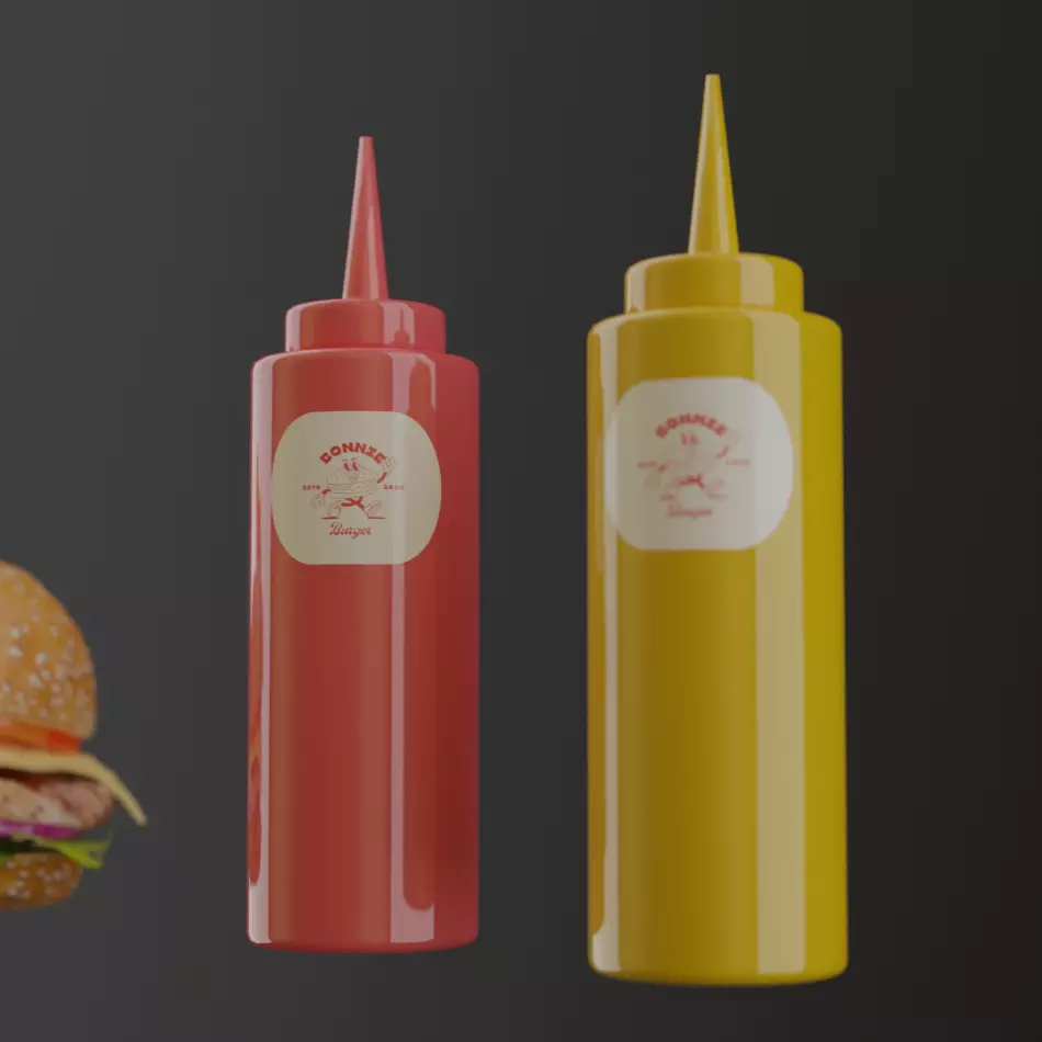 Fast Food Menu Pack 6 PBR 3D Assets Low-poly 3D model_16