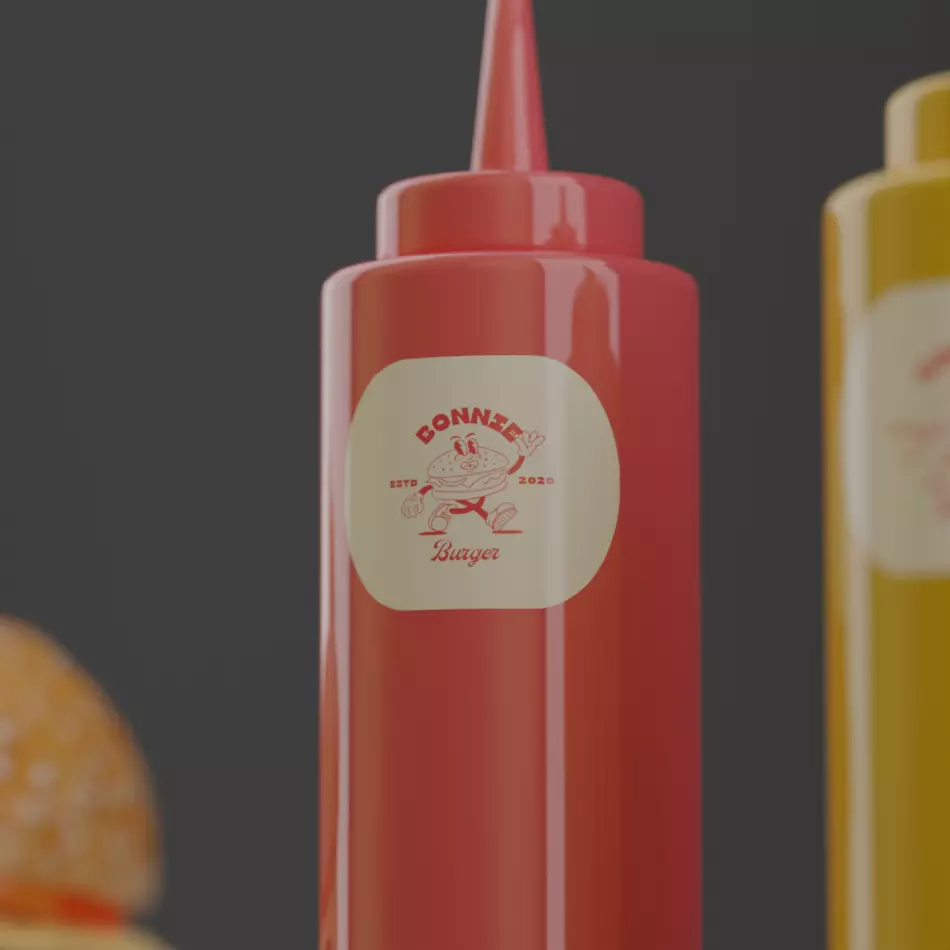 Fast Food Menu Pack 6 PBR 3D Assets Low-poly 3D model_17