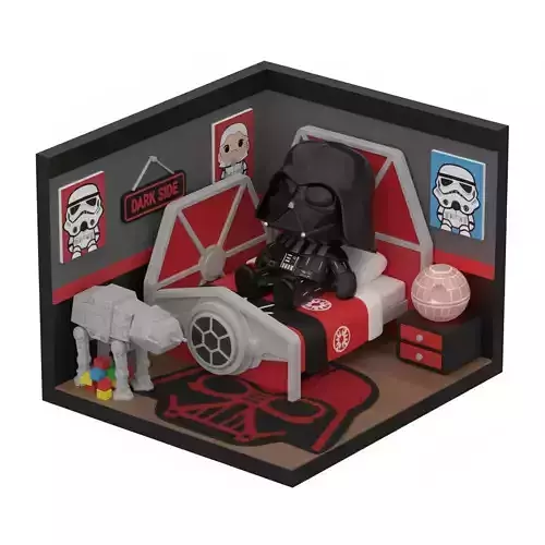 diorama quarto Darth Vader Star Wars