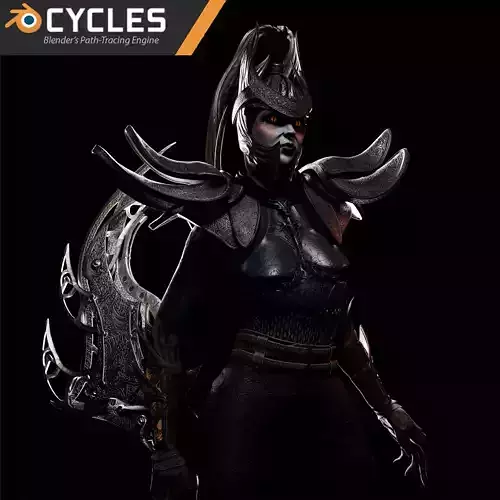 Unrigged A Pose Phantom Assassin Dota recreate model
