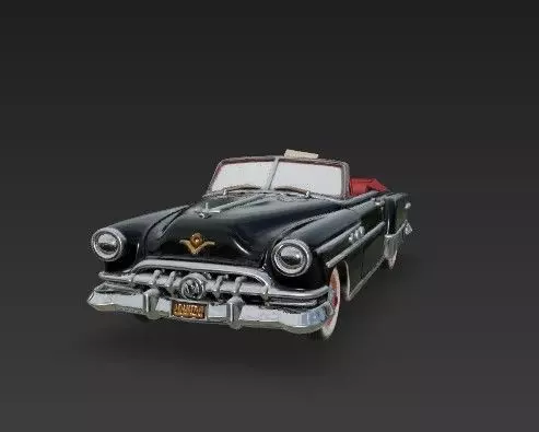 Buick Roadmaster Convertible 1950s Classic American Car 3D print model_3