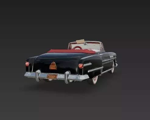 Buick Roadmaster Convertible 1950s Classic American Car 3D print model_31