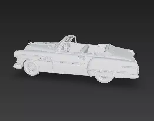 Buick Roadmaster Convertible 1950s Classic American Car 3D print model_13
