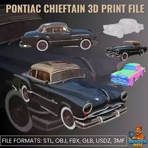 Pontiac Chieftain 3D Print File
