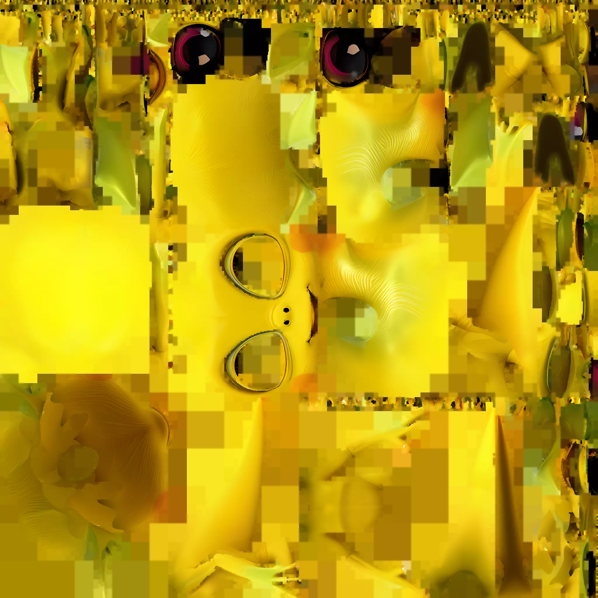 Adorable Alien 3D Character Low-poly 3D model_3