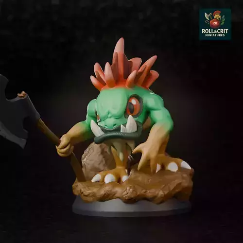 Axeman Murloc Miniature