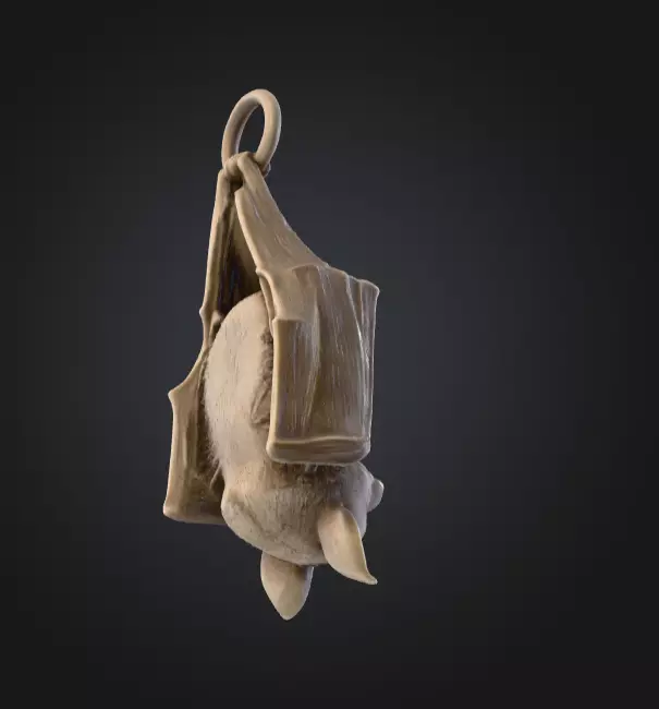 Candle Holder Low-poly 3D model_9