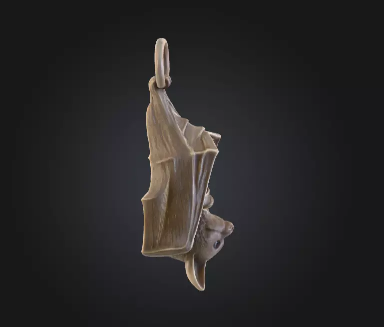 Candle Holder Low-poly 3D model_4