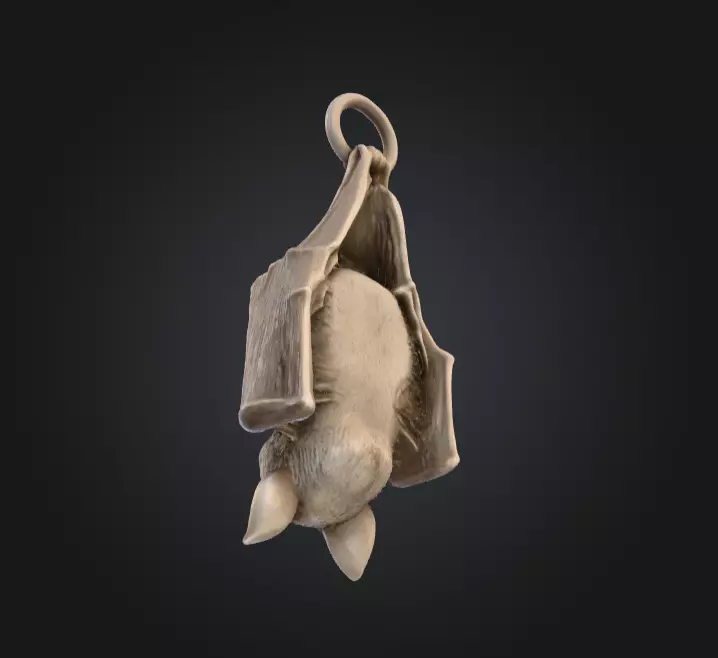 Candle Holder Low-poly 3D model_8