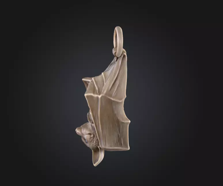 Candle Holder Low-poly 3D model_2